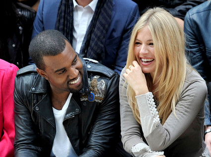 Kanye West, Sienna Miller Kanye West, Sienna Miller